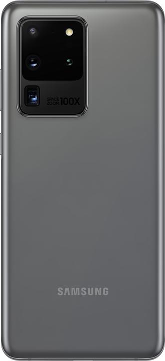 Produktbild Samsung Galaxy S20 Ultra 5G EU (128 GB, Cosmic Gray, 6.90", Hybrid Dual SIM, 108 Mpx, 5G)