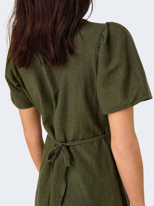 Produktbild Only Onlvita Life Linen S/S Short Dress Wvn (S)