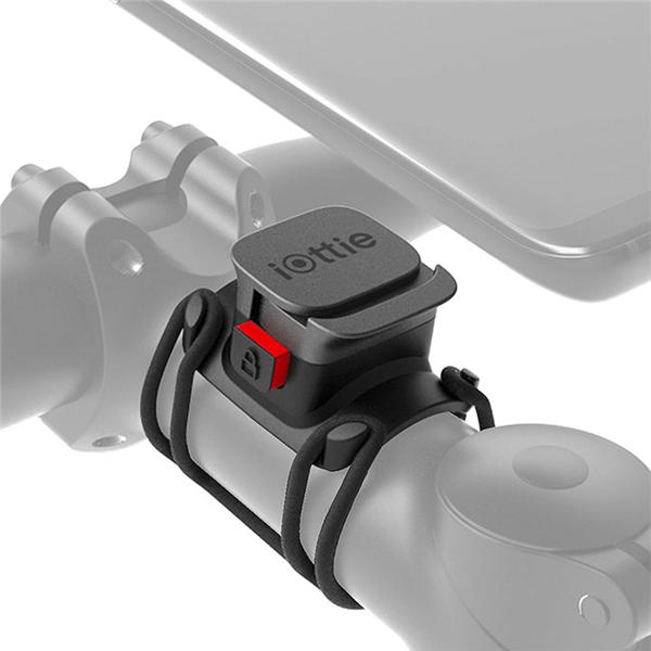 Actual product image iOttie Attachment with silicone straps, for bicycle bars Ø25mm-40mm