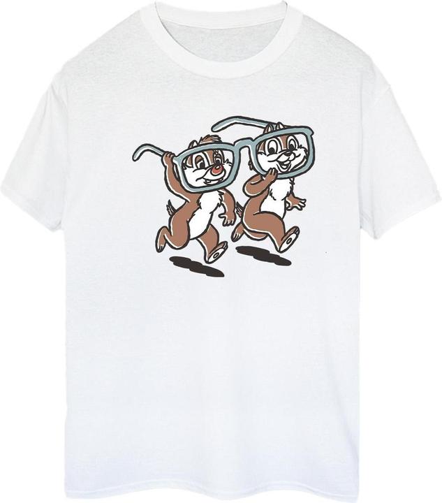 Immagine prodotto Disney Chip 'n Dale Glasses Maglietta Ampia Donna (3XL)
