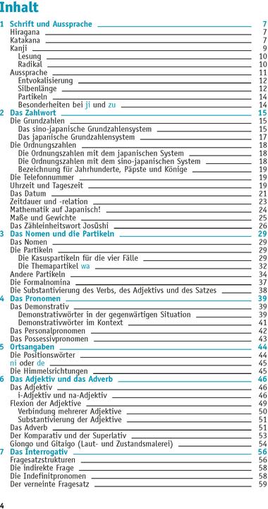 Immagine prodotto Grammatik kurz & bündig Japanisch (Tedesco, Giapponese, Kayo Funatso-Böhler, 2021)