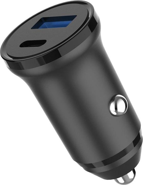 Immagine prodotto Gear Caricabatterie 12/24V 1xUSB-C + 1xUSB-A PD 30W + QC18.0W MAX Nero (30 W)