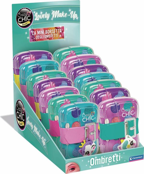 Image du produit Clementoni Crazy Chic - Mini Bag Ombretti (Expo 14pz)