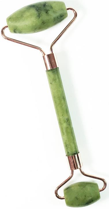 Produktbild PhoneLook Jade Stein Doppelseitiger Massageroller Gesichtspflege Anti-aging