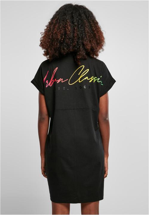 Actual product image Urban Classics Ladies Rainbow Tee Dress - 16962 (4XL)