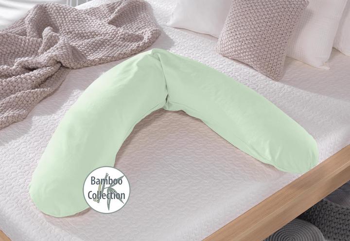 Actual product image Theraline Nursing pillow "The Original" with polyester hollow fibre filling incl. cover 190 cm (190 cm)