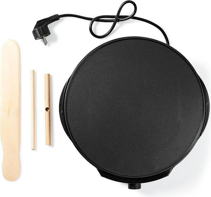 Actual product image Nedis Crepe Maker | Diameter: 300 mm | 1200 W | Non-stick coating | Temperature settings