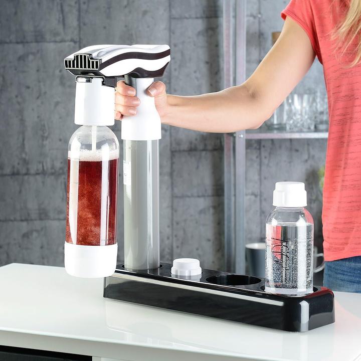 Image du produit Rosenstein & Söhne Portabler Trinkwassersprudler inkl. 2 PET-Flaschen
