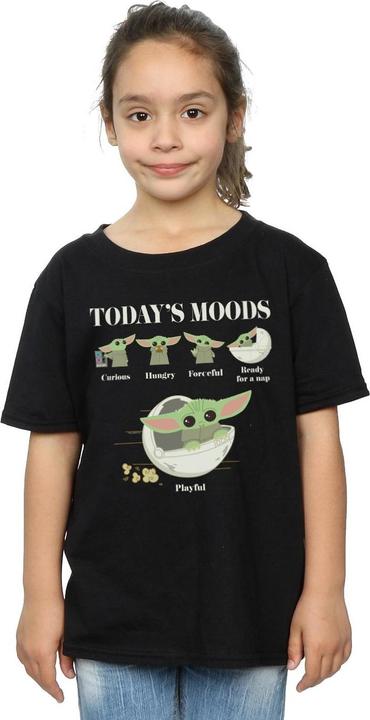 Immagine prodotto Star Wars The Mandalorian The Child Moods Maglietta Ragazze (104)