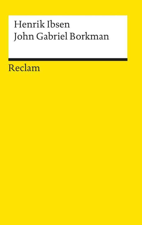 Image du produit John Gabriel Borkman (Allemand, Henrik Ibsen, 1986)