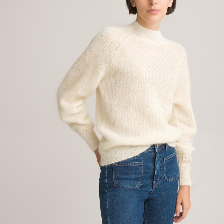 Produktbild La Redoute Collections Pullover mit Stehkragen (M)