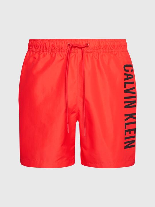 Produktbild Calvin Klein Medium Drawstring Heren Zwembroek - Hot Heat - Maat L (L)