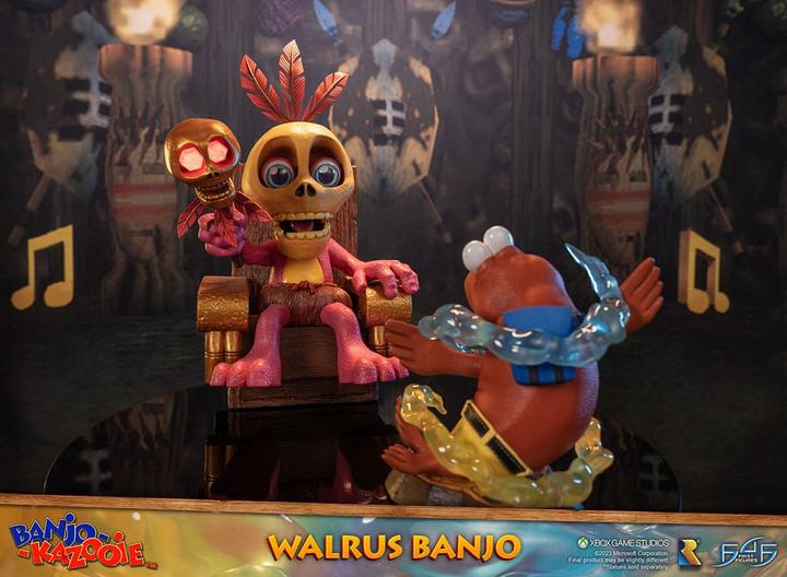 Actual product image First 4 Figures Banjo-Kazooie statuette Walrus Banjo 24 cm