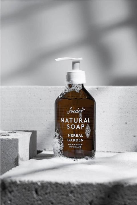 Actual product image Soeder* Natural Soap Herbal Garden (Liquid soap, 500 ml)