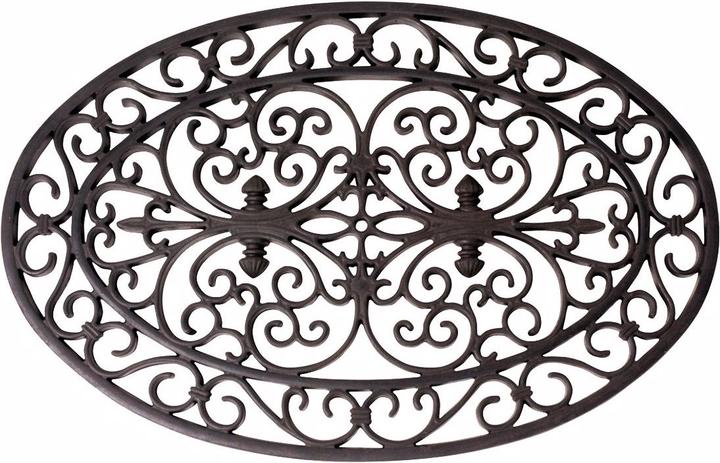 Immagine prodotto Esschert Design Zerbino in gomma ovale (70 x 70 cm)