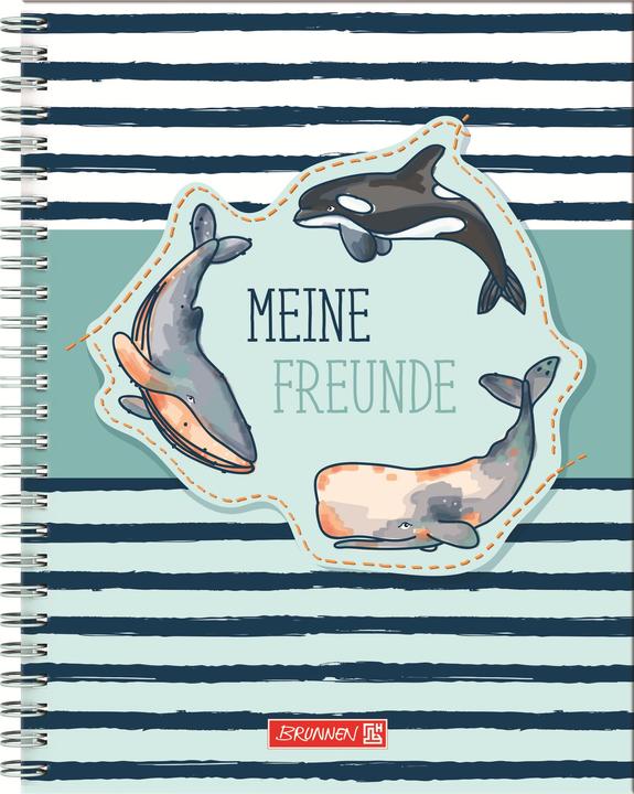 Produktbild Freundebuch - Happy Ocean Wale (2019)