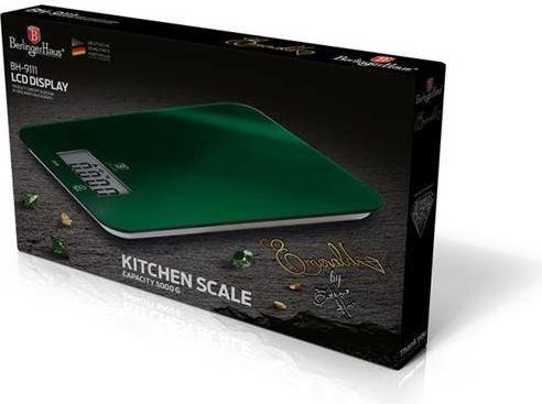 Actual product image BerlingerHaus BH/9111 Kitchen Scale Countertop Rectangle Electronic Kitchen Scale