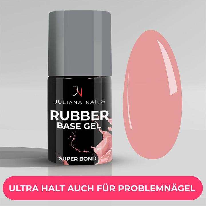 Produktbild Juliana Nails Gel Lack - Rubber Base Gel - Blush (Blush, UV-Gel Lack)