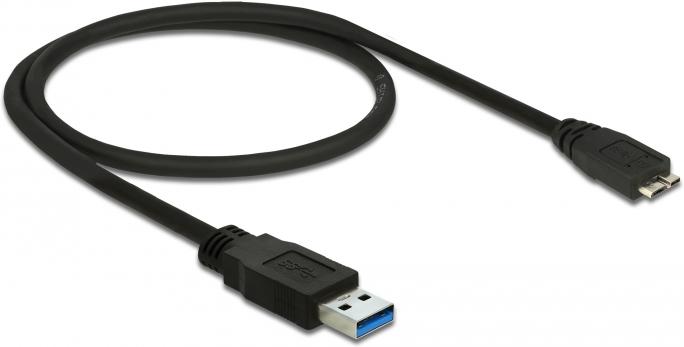 Image du produit Delock USB-A - USB Micro-B (0.50 m, USB 3.0)