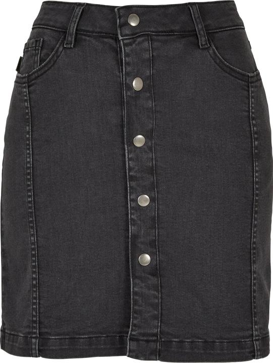 Produktbild Urban Classics Ladies Organic Stretch Button Denim Skirt (28)