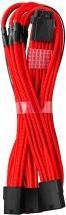 Actual product image CableMod PRO ModMesh 12VHPWR to 3x PCI-e cable - 45cm, red