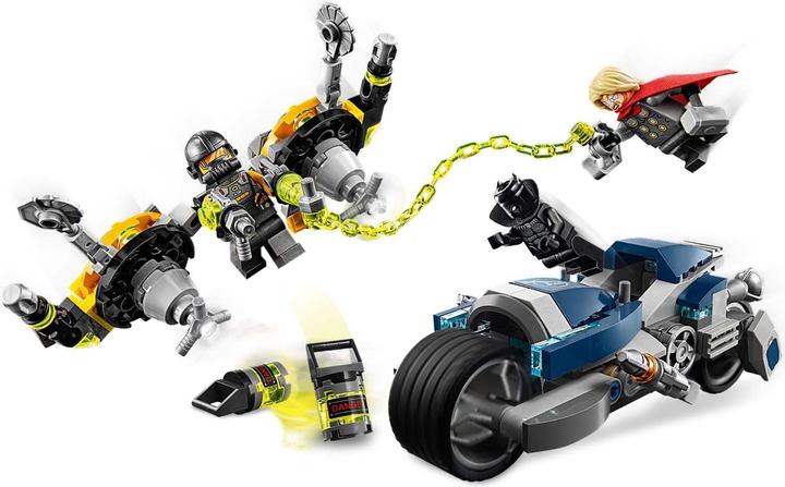 Produktbild LEGO Avengers Speeder-Bike Attacke (76142, LEGO Marvel)