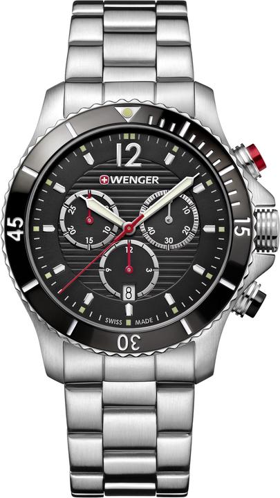 Immagine prodotto Wenger Seaforce (Orologio da polso analogico, Orologio sub, 43 mm)