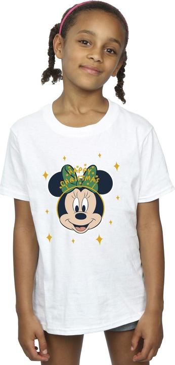 Immagine prodotto Disney Minnie Mouse Happy Christmas Maglietta Ragazze (128)
