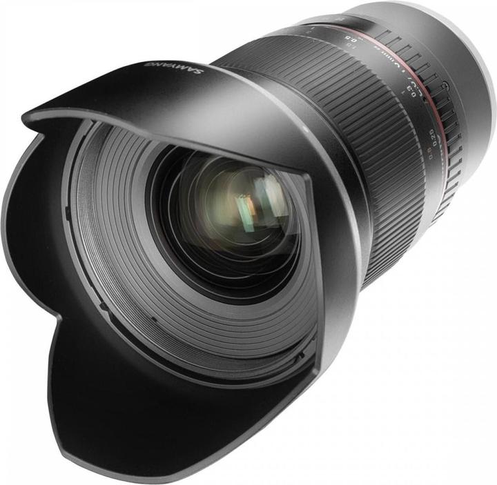 Actual product image Samyang 16mm F2.0 Fuji X (Fujifilm X, APS-C / DX)