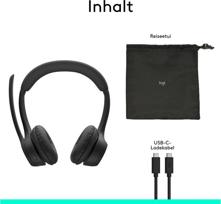 Immagine prodotto Logitech ZONA 305 (Senza fili, USB-C)