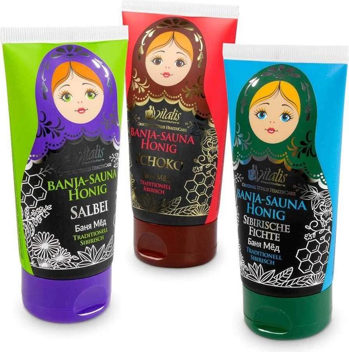 Produktbild Vitalis HealthCare Banja Saunahonig-Creme Set