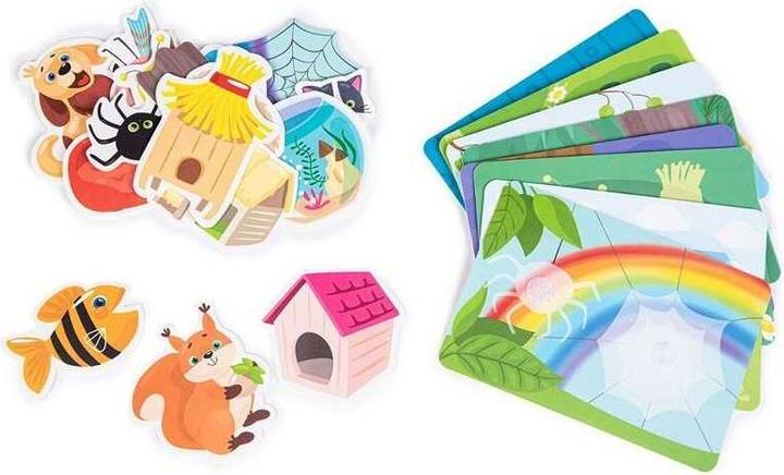 Actual product image Montessori Who lives where?