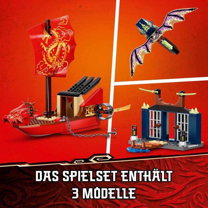 Produktbild LEGO Flug mit dem Ninja-Flugsegler (71749, LEGO Ninjago)