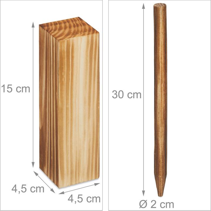 Actual product image Relaxdays Kubb game (10 x)
