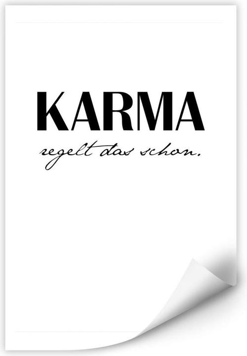 Actual product image Trenddeko Karma will take care of that. (30 x 45 cm)