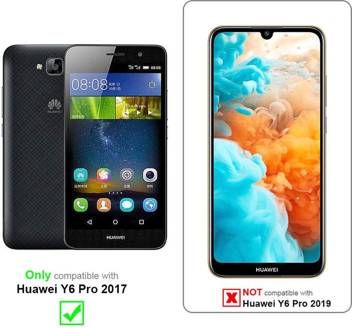 Produktbild Cadorabo Vollbild Displayschutzglas (1 Stück, Huawei Y6 Pro (2017))