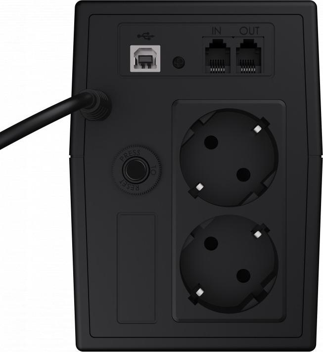 Image du produit GreenCell Cell UPS02 Alimentation sans interruption (ASI) Line-Interactive 800 VA 2 sorties AC (800 VA, 480 W, Line-interactive Onduleur)
