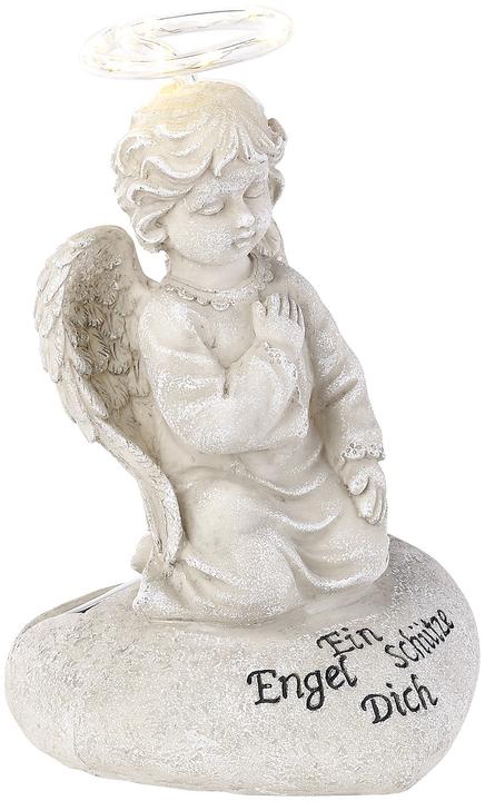 Actual product image Lunartec Guardian angel figure with solar LED light (IP44)