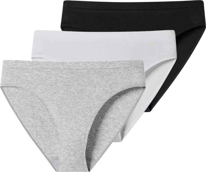 Produktbild Schiesser 3er Pack Pure Rib Rio Slip (44, XXL, 3er Pack)
