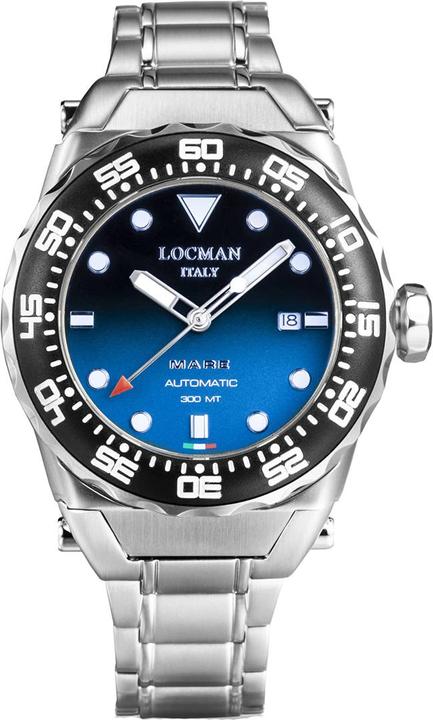 Produktbild Locman Italy Herrenuhr Mare 300MT Automatik Ref.0559 (Analoguhr, 44 mm)
