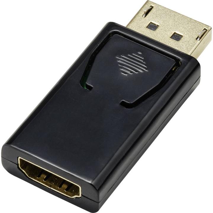 Produktbild Renkforce Displayport auf HDMI-Adapter (HDMI-Buchse Displayport-Stecker) (HDMI)