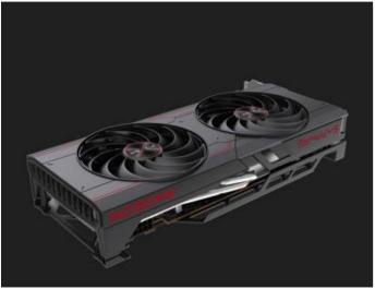 Actual product image Sapphire Radeon RX 6700 (10 GB)