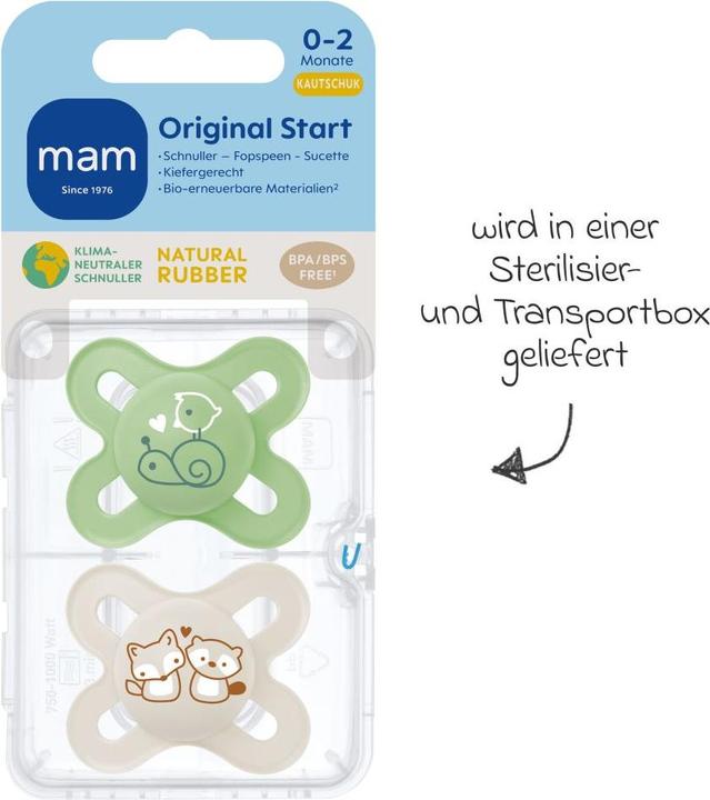 Produktbild MAM Original Start (2 x, bis 2 Monate)