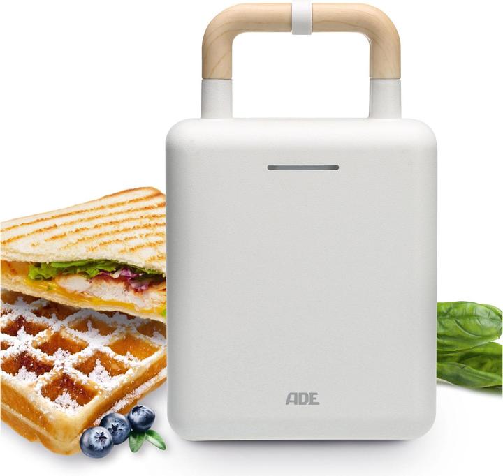Produktbild ADE Waffeleisen Weiss