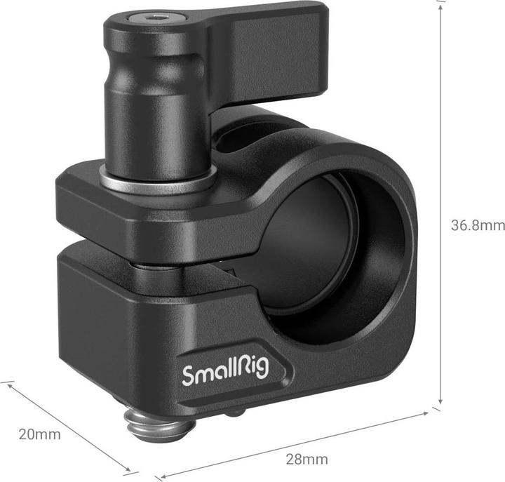 Immagine prodotto SmallRig Morsetto per asta singola da 12 mm/15 mm 3598