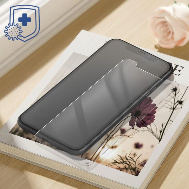 Actual product image Bigben Connected Display protection with blue light filter (1 Piece, Apple iPhone XR, K11)