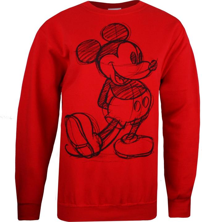 Disney Mickey Mouse Sketch Rundhalsausschnitt Sweatshirt (S)