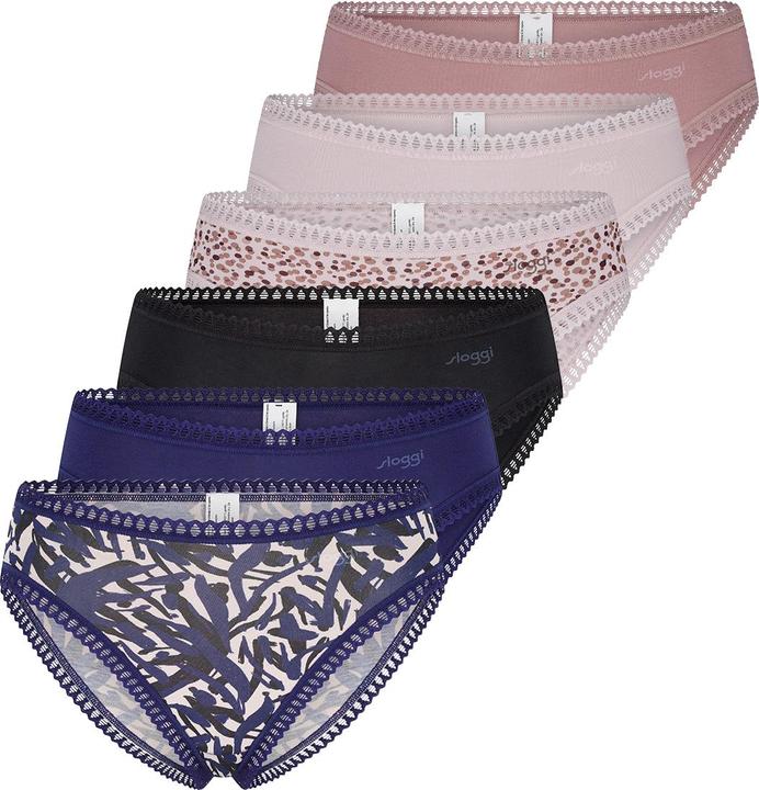 Produktbild Sloggi 6er Pack GO Crush Slip (XS, 6er Pack)