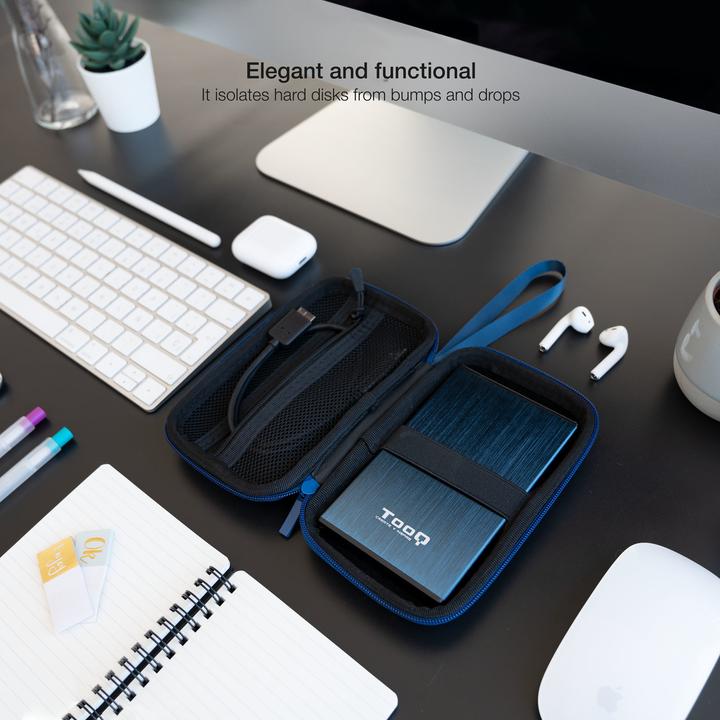 Image du produit Tooq Technology Funda Caja Externa 2.5" Azul Pacifico