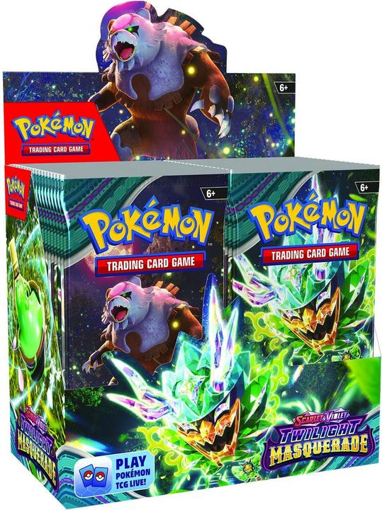 Immagine prodotto Pokémon Twilight Masquerade (Inglese, Pacchetto Booster)